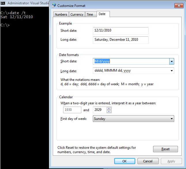 Difference In Command Line Date Format Between Xp Windows 7 Super User - Space Illustrations - Artistic High Resolution Collection