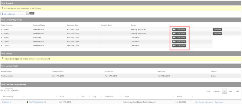 Civicontribute Civicrm 4 6 Invoice Documentation Civicrm Stack - Download Professional Mountain Design | Retina