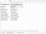 Create An Auto Updating Dropdown List Google Sheets Stack Overflow