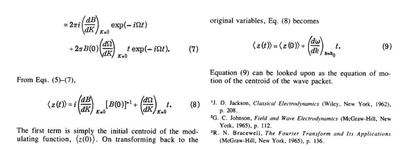 Waves Question Regarding Group And Phase Velocity Physics Stack - Classic Nature Design - Mobile