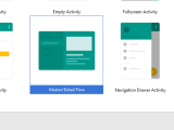 Error Creating A Master Detail Flow App In Android Studio 1 4 Stack