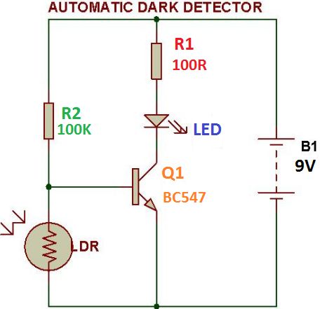 Transistor Dark Light Sensor 5 Steps Instructables - Full HD Sunset Backgrounds for Desktop