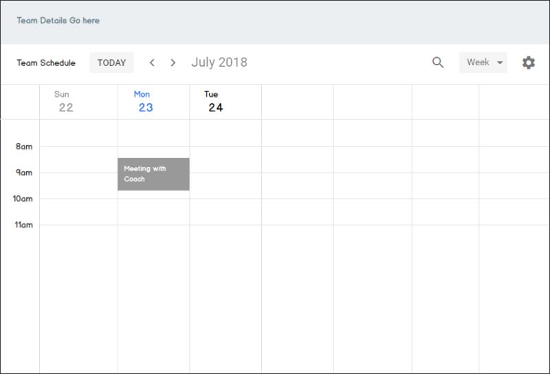 Gui Design Gui For A Weekly Schedule User Experience Stack Exchange - Download Perfect Dark Wallpaper | HD