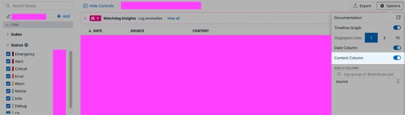 Datadog Log Search How To Show Content Column Stack Overflow - Mountain Image Collection - Mobile Quality