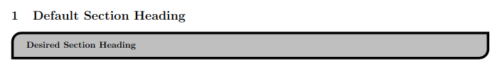 Output from LaTeX