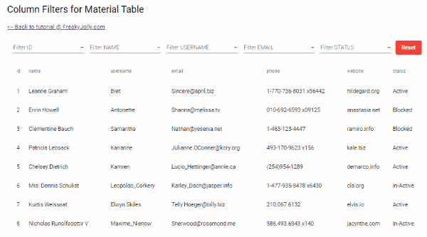 Multiple Filters With Angular Materials Stack Overflow - Best Mountain Arts in Mobile