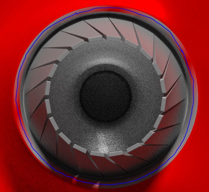 Cycles Render Engine Making A Wave Texture Orientate Properly - Minimal Illustration Collection - 4K Quality