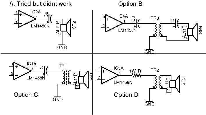 Transformer Vs Capacitive Vs Both Coupling To Speaker