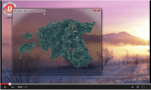 glass effect blurred border less form