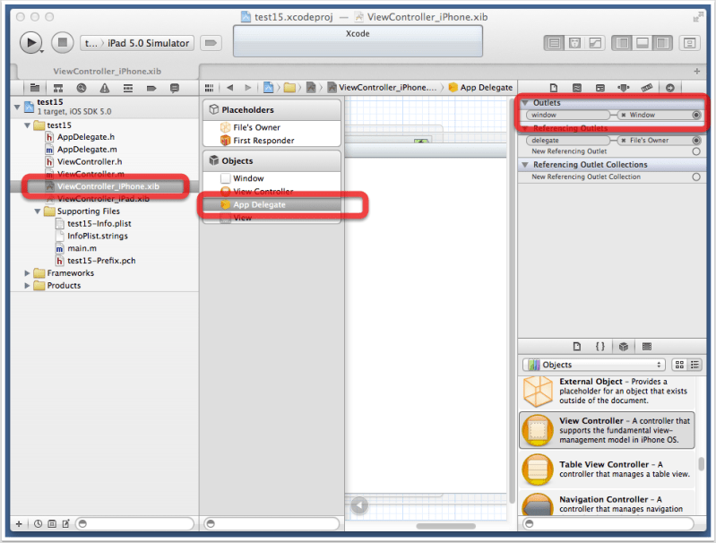 Iphone Uiapplicationdelegate In Interface Builder With Xcode 4 2 - Premium Light Background Gallery - 4K