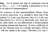 Abstract Algebra Map From Polynomial To Polynomial Function