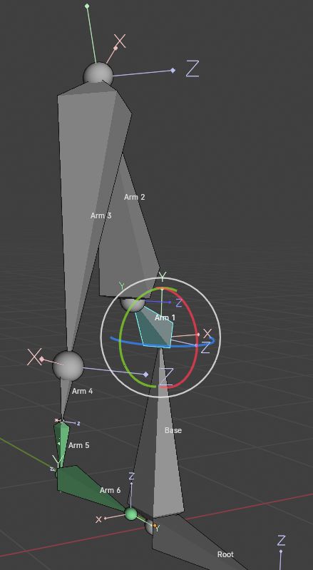 Please Help How To Change Bone Constraint Orientation When Rotating Armature Animation And - High Quality Space Art - High Resolution