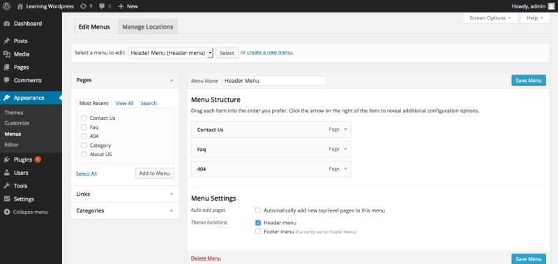 Php Wordpress Multiple Menu Not Working Stack Overflow - Download Modern Dark Design | Full HD