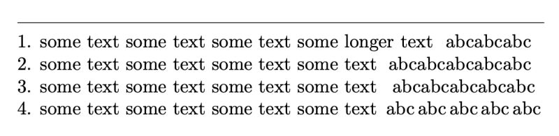 Using Hfill In Tabbing Environment Tex Latex Stack Exchange - Full HD Sunset Photos for Desktop