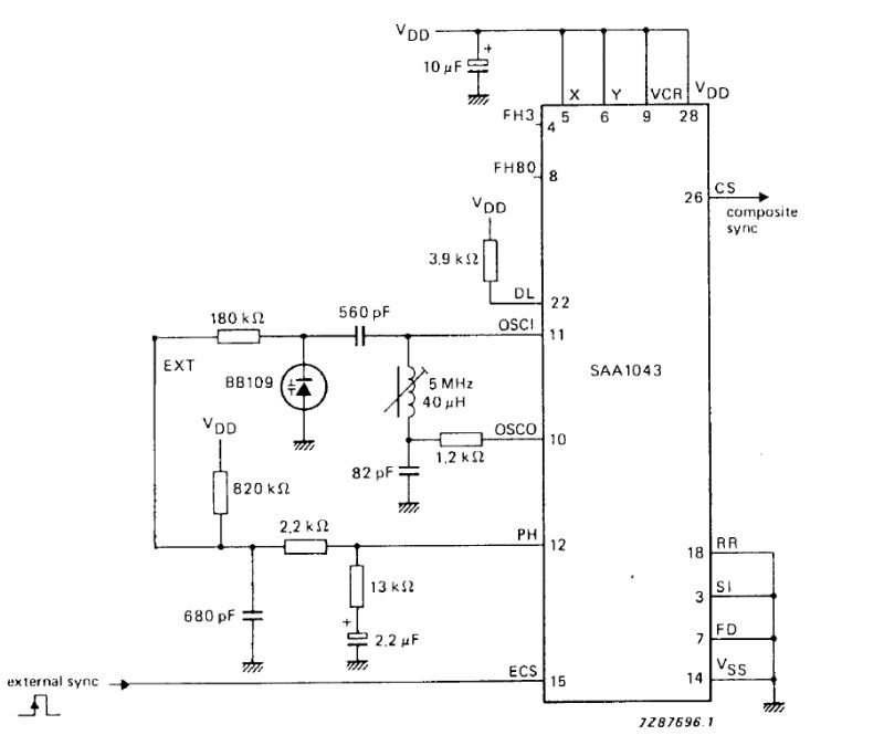 Nte7049 Integrated Circuit Cmos Sync Generator For Tv Video - Download Stunning Gradient Image | HD