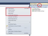 C Extend Visual Studio Solution Right Click Menu With New Button