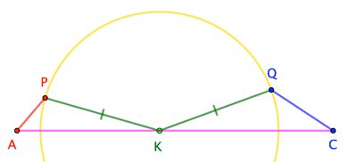 Geometry Fitting A Semi Circle Between Three Lines Mathematics - Ultra HD Geometric Art - 8K