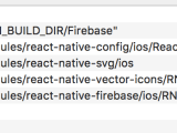 Issue Installing React Native Firebase On Ios Stack Overflow