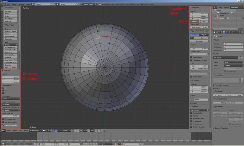 Modeling Objects Coordinates Don T Seem To Make Sense Blender Stack - Sunset Art Collection - HD Quality