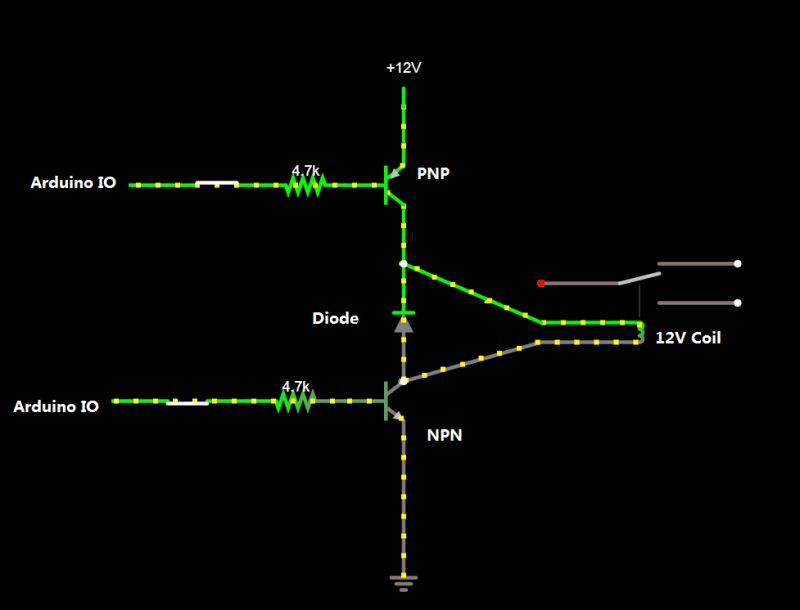 Pnp Transistor Switch For Relay Electrical Engineering Stack Exchange - Premium Gradient Illustration Gallery - Retina