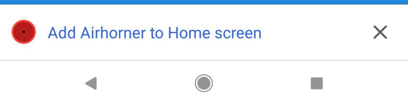Google Chrome Add To Home Screen Mini Infobar Not Triggering For My App Stack Overflow - Best Space Patterns in Mobile