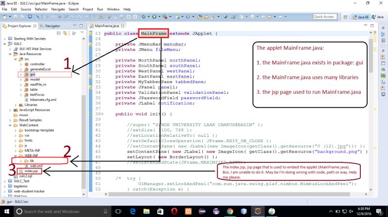 Java Applet In Jsp Page Eclipse Stack Overflow - Nature Picture Collection - Ultra HD Quality