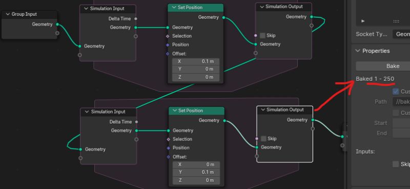 Geometry Nodes Passing Data Into Simulation Zone Blender Stack Exchange - Dark Textures - High Quality Desktop Collection