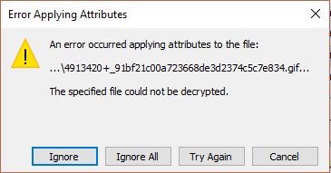 Certificate Windows 10 Not Using Imported Cert To Decrypt Efs Files - Gradient Photos - Beautiful 8K Collection