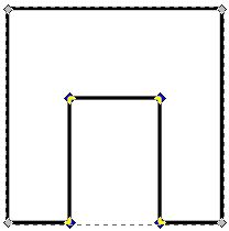 Vector How Does Inkscape Make A Node Segment Smaller Symmetrically Graphic Design Stack - Retina Minimal Patterns for Desktop