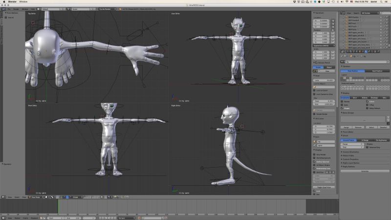 Rigging Blender Rigify Problem Automatic Weight Problem Blender Stack Exchange - 4K City Textures for Desktop