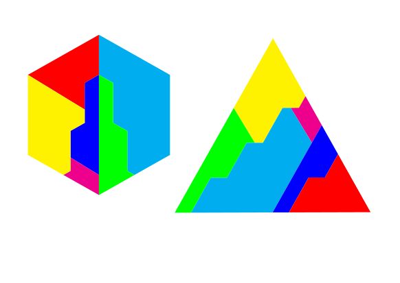 Dissection Restore The Square Puzzling Stack Exchange - Gradient Textures - Creative Retina Collection