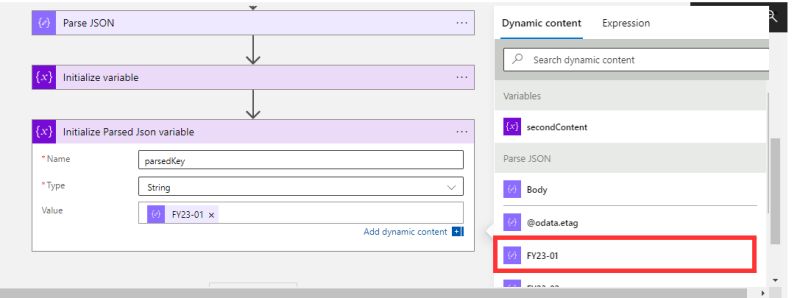 Access Parsed Json Key Using A Variable In Logic App Stack Overflow - Retina Gradient Photos for Desktop