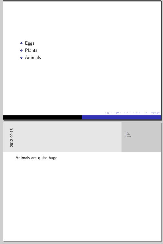 A tutorial for beginners (part 4)—overlay specifications. Why Are Notes In Latex Beamer Not Working Tex Latex Stack Exchange