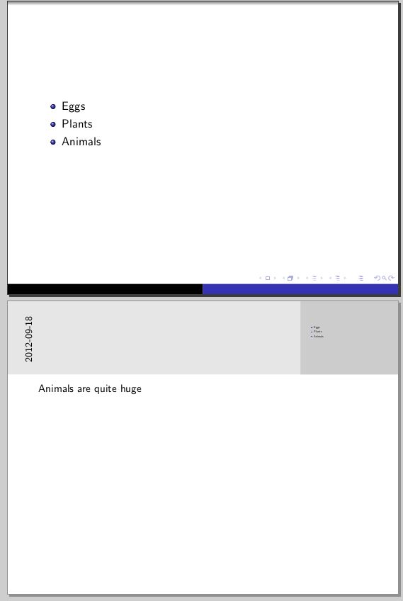 Beamer Notes And Amsmath Environments Tex Latex Stack Exchange - Elegant Space Picture - 4K