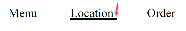 Hover Link Example