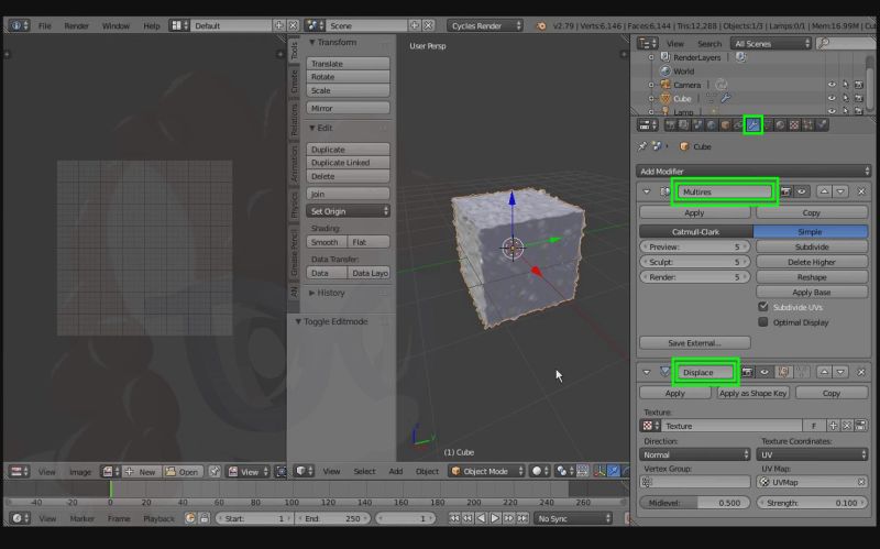 Cycles Render Engine Problem With Displacement Mapping Blender - Beautiful Gradient Illustration - HD