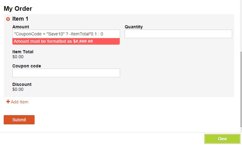 How Do I Apply Coupon Code Calculation In Cognito Forms Web Applications Stack Exchange - Professional Retina Geometric Pictures | Free Download