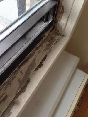 way baseboard walls windows painting prepare re paint wall paste spackling stack