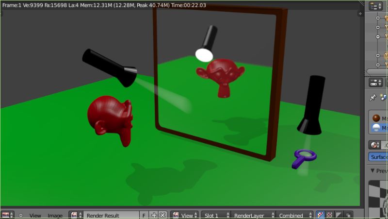 Blender Internal Render Engine Final Rendering Add Reflection On - Best Abstract Images in Mobile