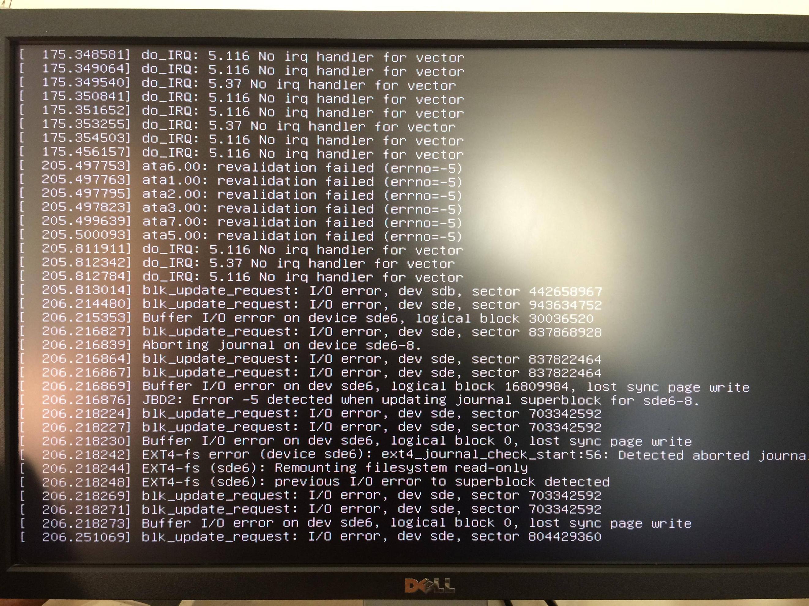 Dropbox Sometimes Generates A Boot Failure Of The Ext4 Partition On Ubuntu - Stack Overflow