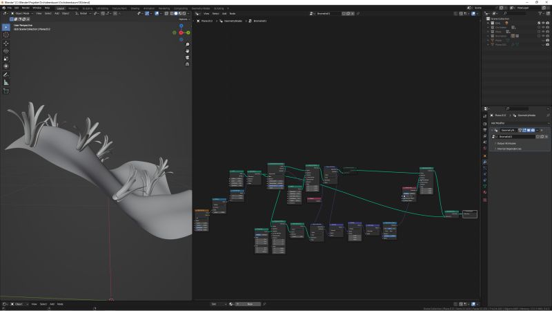Modeling Move Group Instances Together After Rotation Blender Stack Exchange - Ocean Illustration Collection - High Resolution Quality