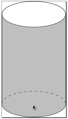 shape cylindrical tikz simple latex text generate stack tex