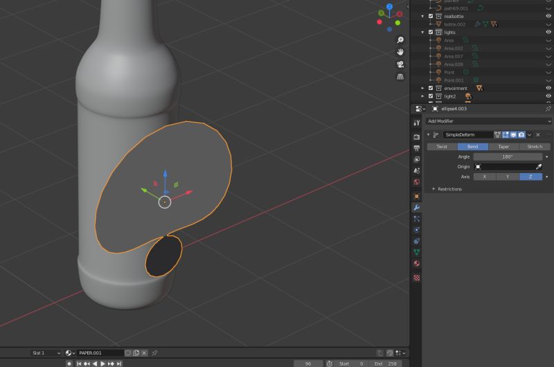 Mesh How To Bend The Shape Blender Stack Exchange - Landscape Patterns - Incredible Desktop Collection