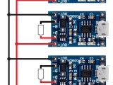 Batteries Tp4056 Module Parallel Output Electrical Engineering