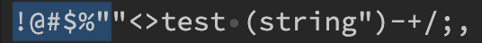 !@#$%""<>test (string")-+/;,