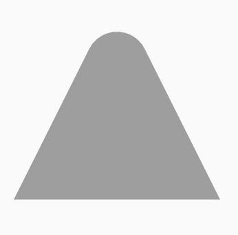 Android How Do I Create A Triangle With Rounded Corner Stack Overflow - Premium Minimal Illustration - Desktop