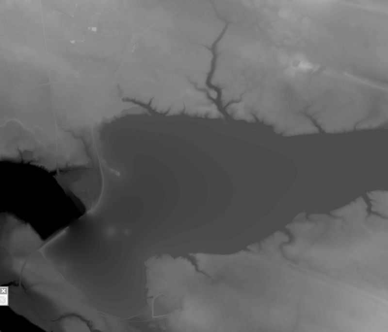 Erroneously Filled Voids In Strm Data Elevation Values From Void - City Art Collection - Mobile Quality