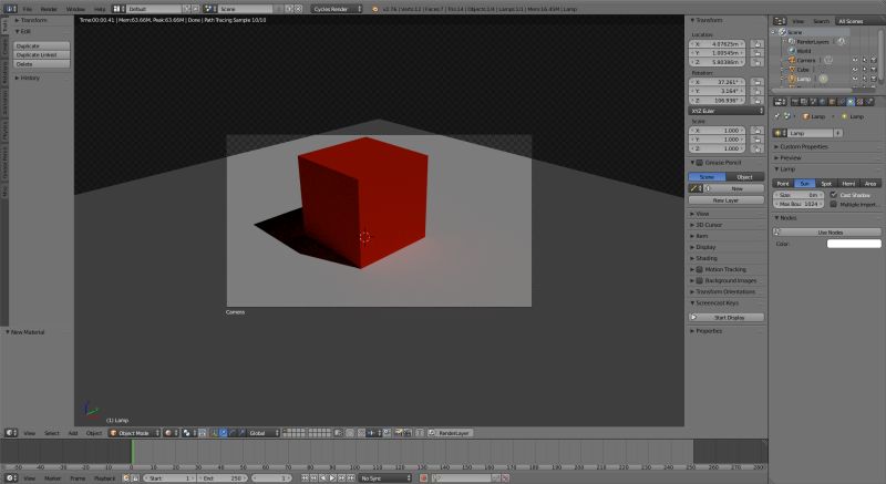 Blender Internal Render Engine Rendered Shadow Is Not Sharp Blender Stack Exchange - Premium Mountain Design Gallery - Full HD