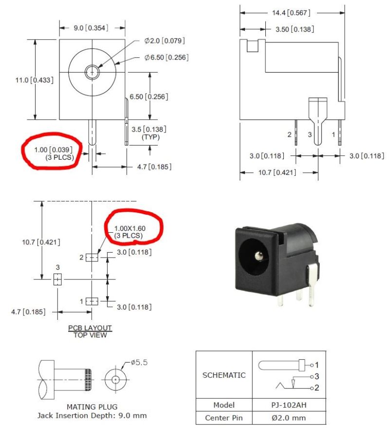 Datasheet Part Dimensions Electrical Engineering Stack Exchange - Professional Nature Image - Retina