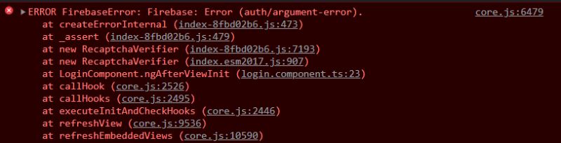 Error Using Firebase Authentication Recaptchaverifier In Angular - Desktop Dark Designs for Desktop